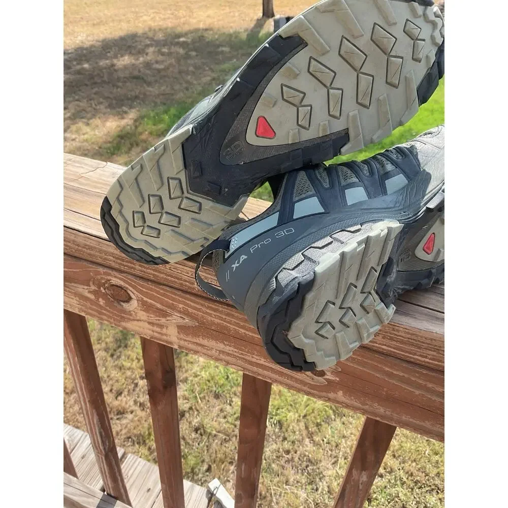 Salomon Men’s Trail Running Shoes XA PRO 3D Size 12.5 Ortholite Green